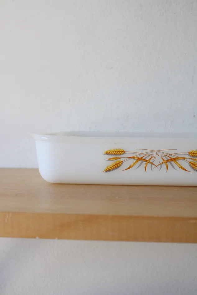 Anchor Hocking Rings Anchor Hocking Fire King Golden Wheat 15 Quart Baking Dish