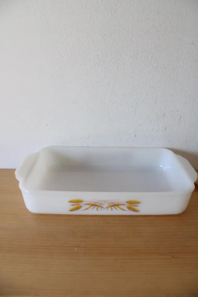 Anchor Hocking Rings Anchor Hocking Fire King Golden Wheat 15 Quart Baking Dish