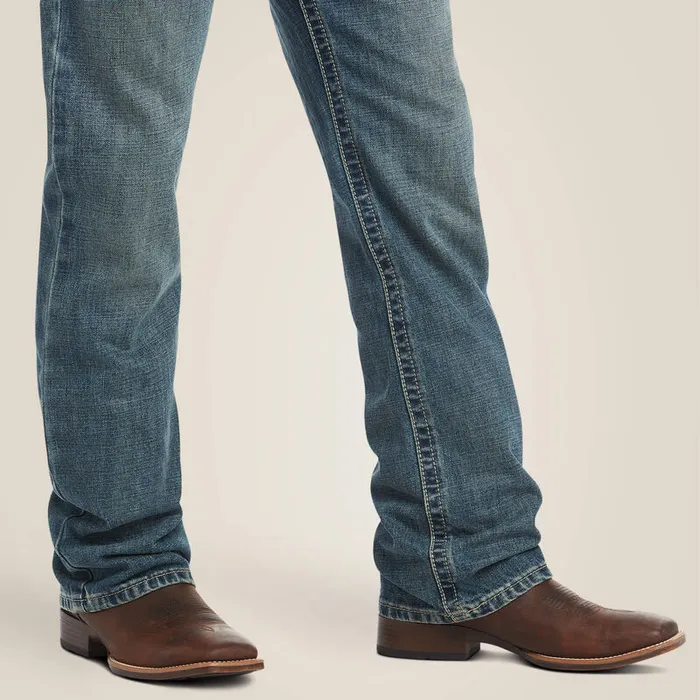ARIAT MENS CLOTHING Rings ARIAT MENS M4 LOW RISE BOUNDARY BOOT CUT JEAN GULCH