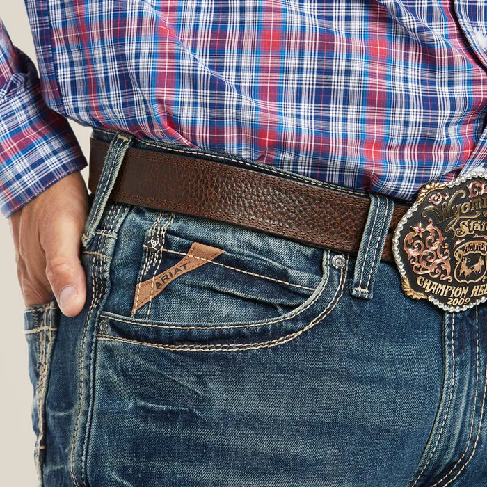 ARIAT MENS CLOTHING Rings ARIAT MENS M4 LOW RISE BOUNDARY BOOT CUT JEAN GULCH