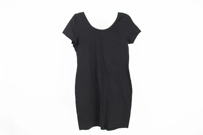 Attention Black TShirt Dress L Attention Rings