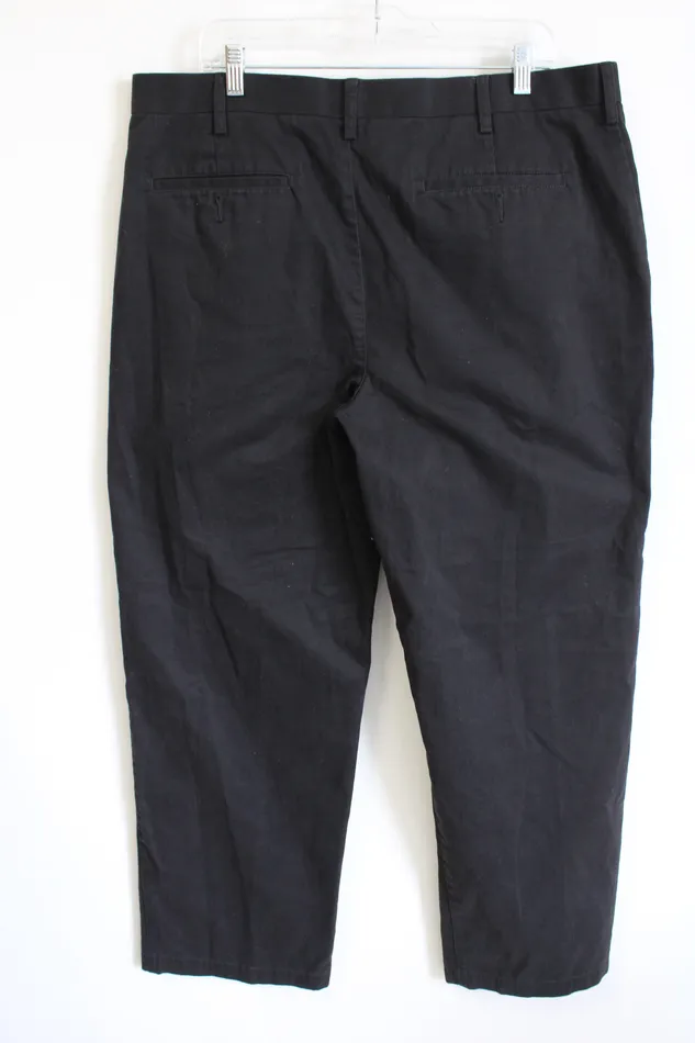 Croft Barrow Black Dress Pants 38x32 Croft Barrow Rings