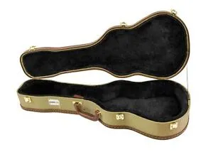Earrings Eddy Finn Tweed Tenor Ukulele Hard Case EMDMUSIC