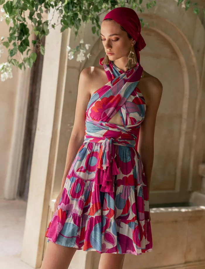 Earrings Erika Pea SELMA MINI DRESS