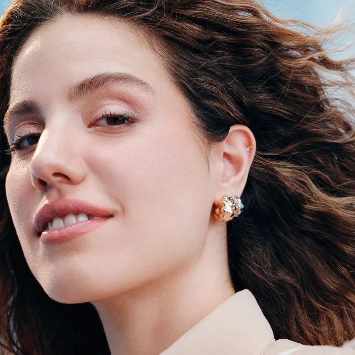 Earrings Kismet by Milka Mini Cumulus Stud Earring