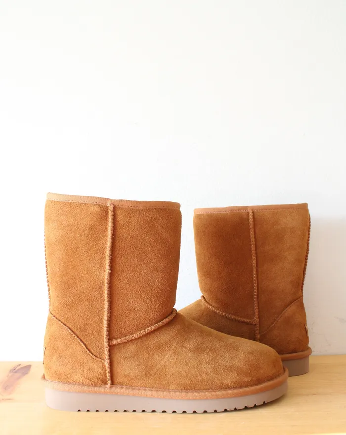 Earrings UGG UGG Koolaburra Chestnut Short Boots Size 7