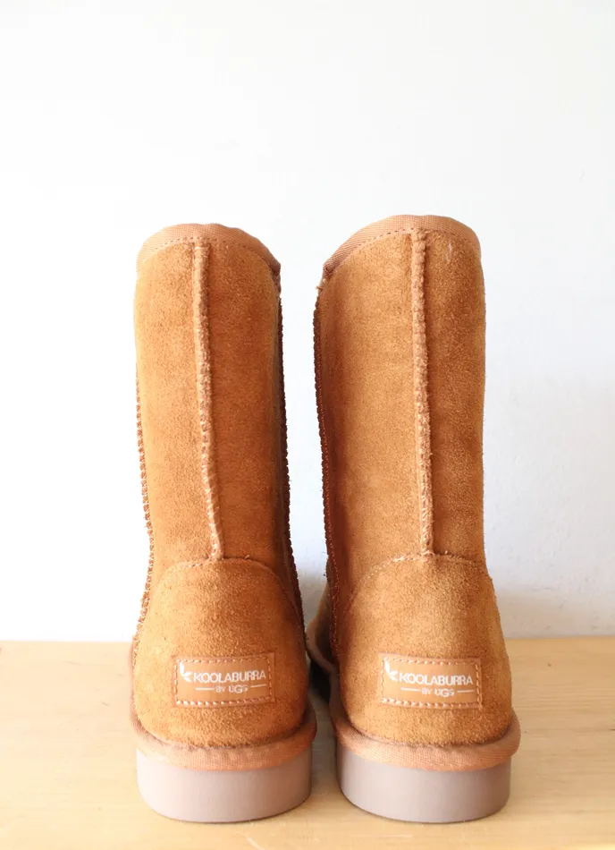 Earrings UGG UGG Koolaburra Chestnut Short Boots Size 7