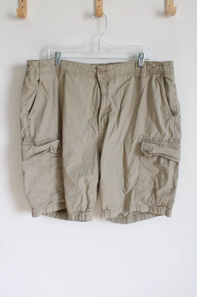 Nautica Tan Cargo Shorts 40W Nautica Earrings