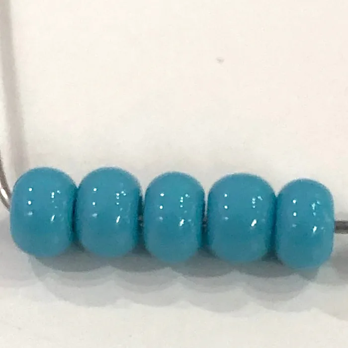 Peppy Beads Rings Preciosa Seed Beads 60 RocaillesRound Hole 20 gr 63030 Turquoise Peppy Beads Rings Preciosa Seed Beads 60 RocaillesRound Hole 20 gr 63030 Turquoise