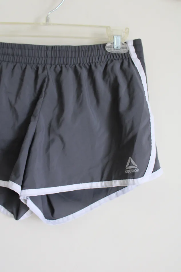 Reebok Reebok Gray Athletic Shorts S Earrings