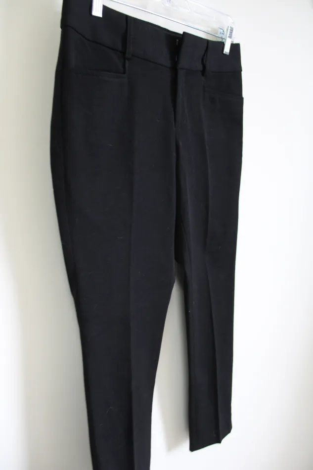 Rings Banana Republic Banana Republic Jackson Fit Black Fitted Pants 4 Petite