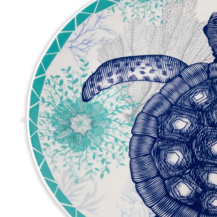 Rings THEBEACHCOMBER Beachcomber Monterey Turtle Round Plate10