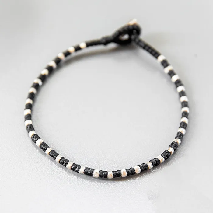 Tiger Mountain Silver Beaded Bracelet Bracelets