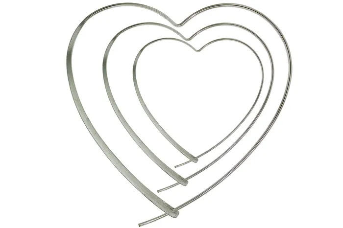 Earrings HRTSILV Womens Wholesale Sterling Silver Heart Hoop Earrings YELLOW