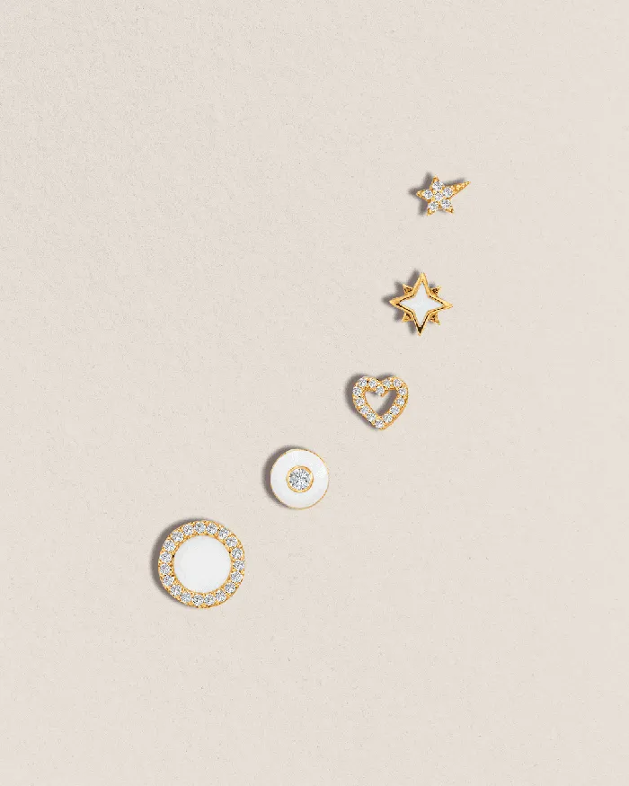 Gold Starburst Earrings Alexis Jae Earrings