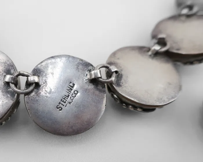 Isadoras C Rings Mexican Sterling Silver Copper Parure Isadoras C Rings Mexican Sterling Silver Copper Parure