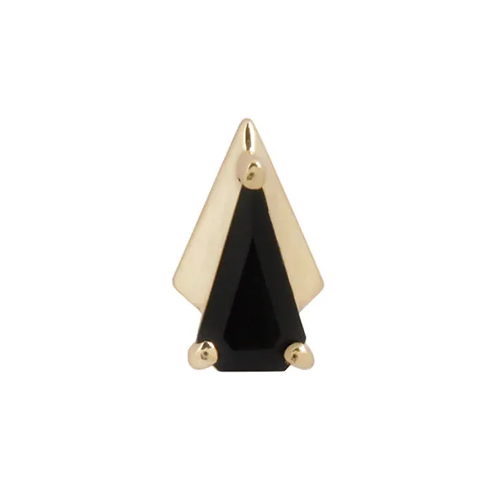 Necklaces Buddha Jewelry Organics threadless It Was All a Dream End in Gold with Black Agate Necklaces Buddha Jewelry Organics threadless It Was All a Dream End in Gold with Black Agate