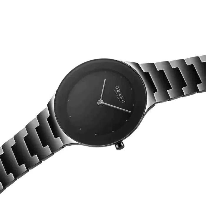 OBAKU Watches OBAKU WATCH OB1136 V290LXBBSB OBAKU Watches OBAKU WATCH OB1136 V290LXBBSB