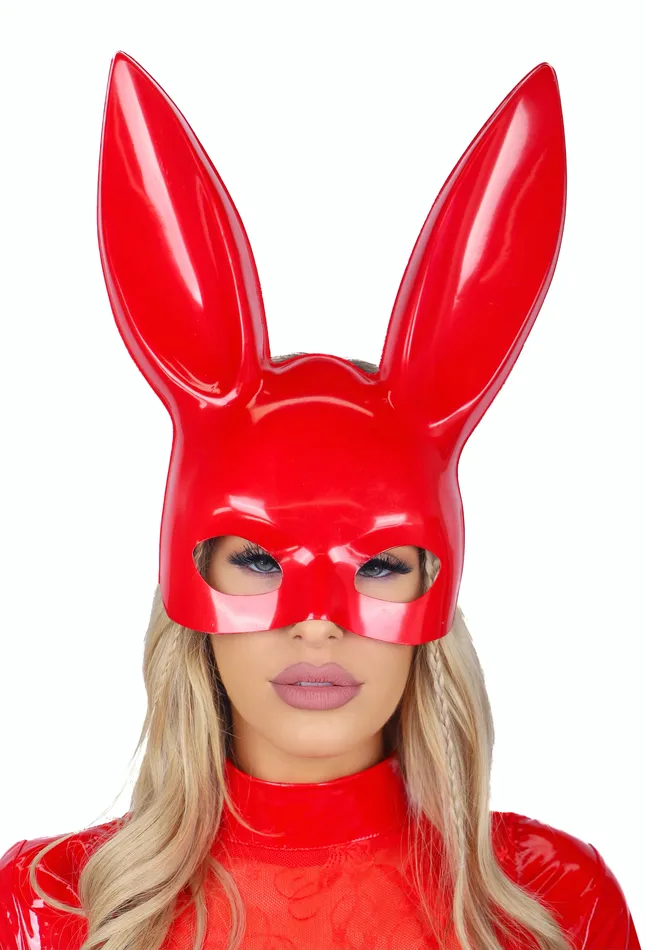 Red Playboy Bunny Mask THE LUMI SHOP Earrings