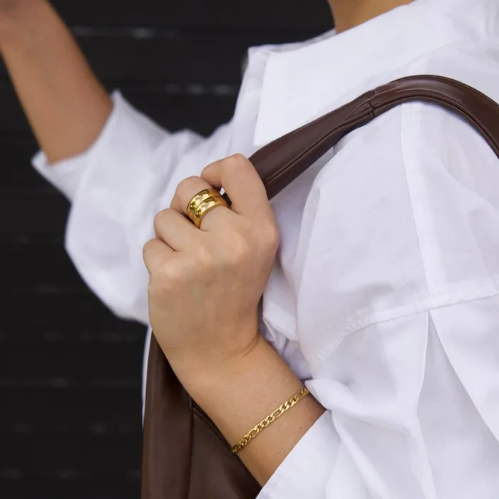Rhett Double Layered Ring Ellie Vail Rings