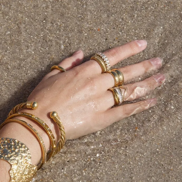 Rhett Double Layered Ring Ellie Vail Rings