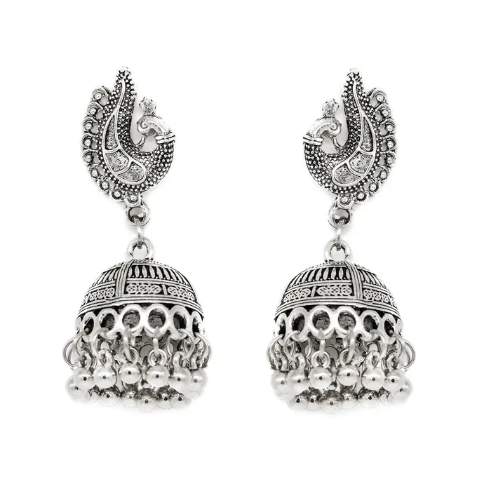 Teejh Achal Silver Oxidised Jewelry Gift Set Teejh Rings Teejh Achal Silver Oxidised Jewelry Gift Set Teejh Rings