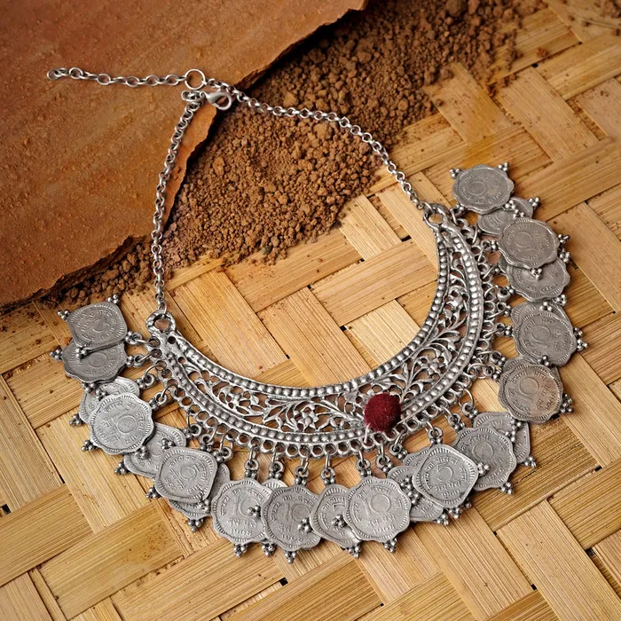 Teejh Necklaces Teejh Karshika Coin Necklace