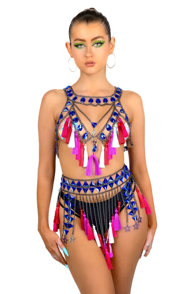 THE LUMI SHOP Earrings Fantasy Tassel Jewelry Set