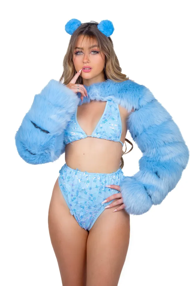 THE LUMI SHOP Rings Blue Bear Headband