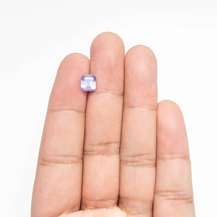 200ct 696x647x449mm Cushion Brilliant Sapphire 2440101 Misfit Gems Earrings