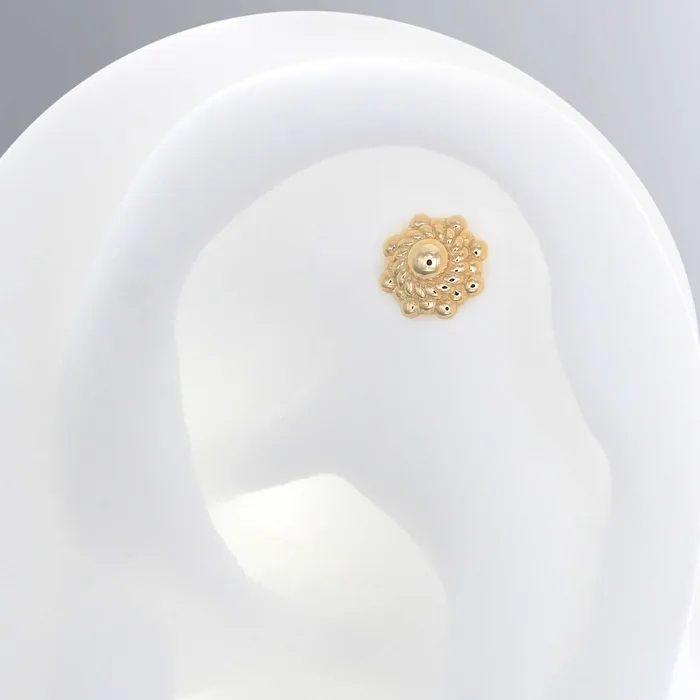 Body Vision Earrings Ares Threaded