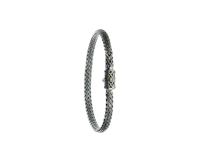 Dragon Weave 3 x 5mm oval bracelet Keith Jack Bracelets
