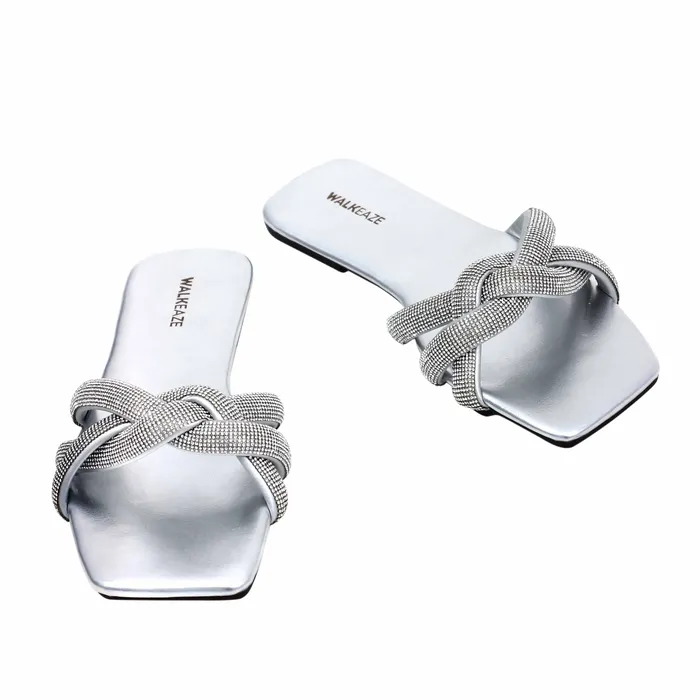 Earrings Walkeaze Women Formal Slippers 40043S Earrings Walkeaze Women Formal Slippers 40043S