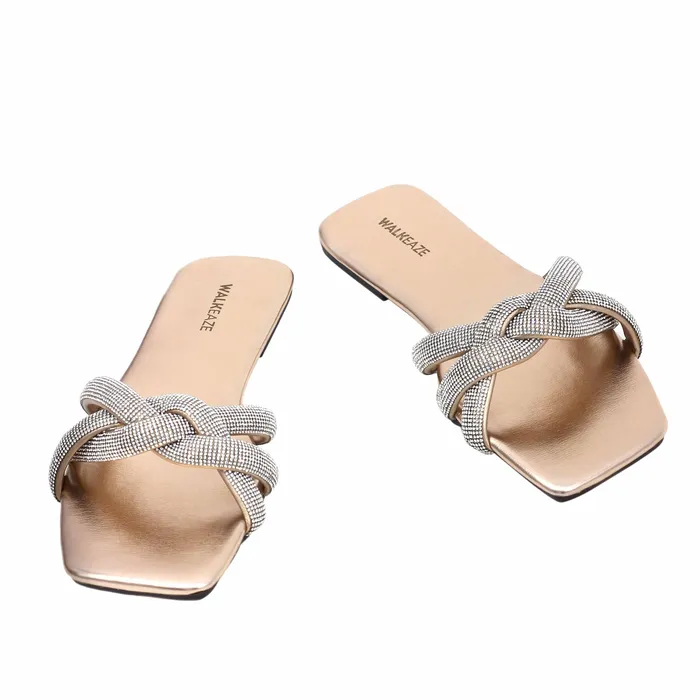 Earrings Walkeaze Women Formal Slippers 40043S Earrings Walkeaze Women Formal Slippers 40043S