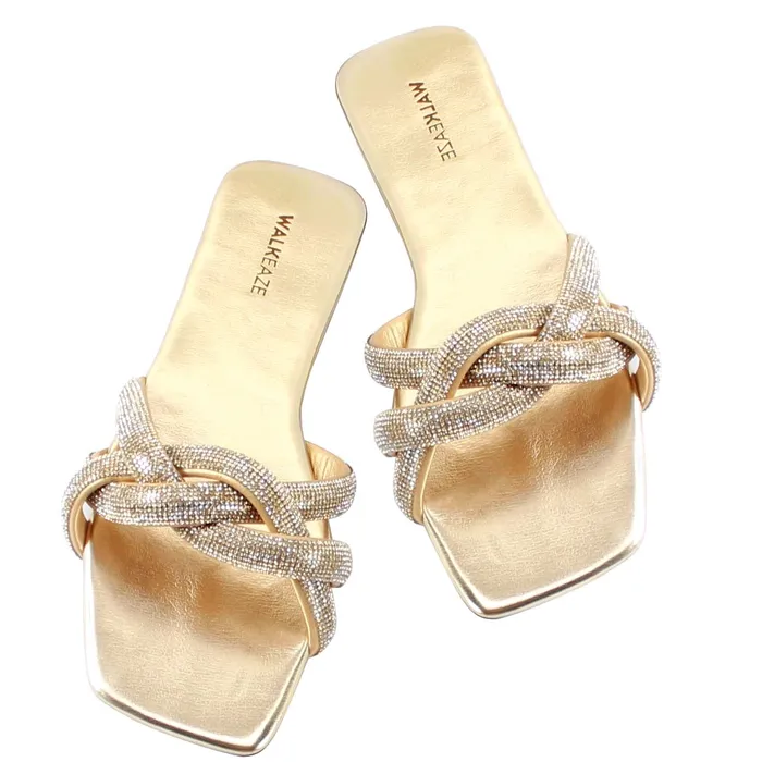 Earrings Walkeaze Women Formal Slippers 40043S Earrings Walkeaze Women Formal Slippers 40043S