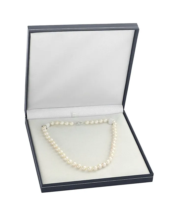 Necklaces spt 95105mm White Freshwater Pearl Necklace AAAA Quality