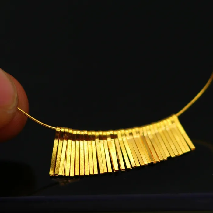 Necklaces TRIBAL ORNAMENTS 18 karat solid gold handmade clips hanging loose findings clips to create custom jewelry design excellent articles Necklaces TRIBAL ORNAMENTS 18 karat solid gold handmade clips hanging loose findings clips to create custom jewelry design excellent articles