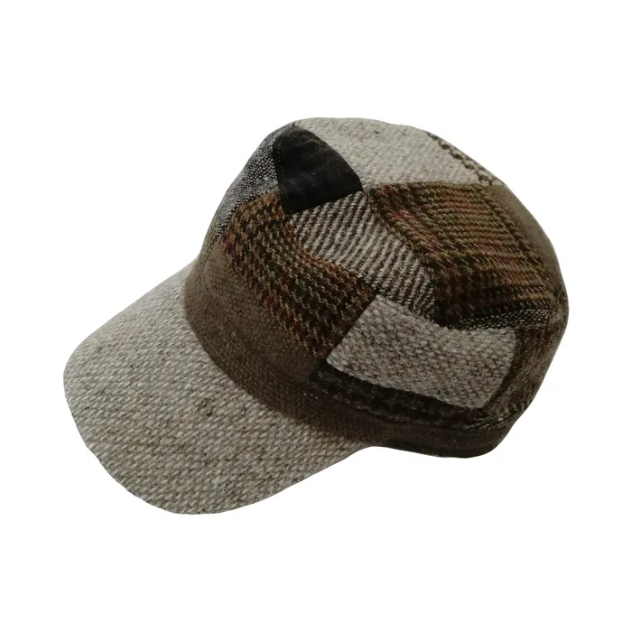 Patchwork Donegal Bay Cap Hanna Hats Earrings