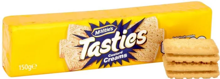 Ramsden International McVities Tasties Custard Creams 150g Earrings