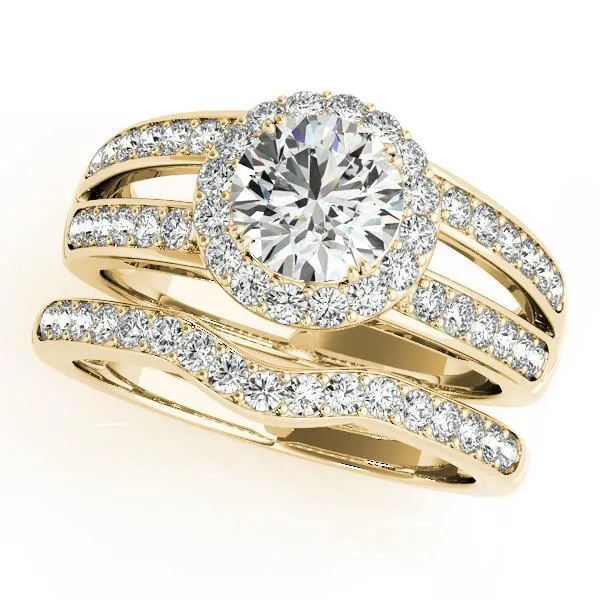 Rings Fire Brilliance Ashlee Round Center Stone Halo 4 Double Prong Split Shank Engagement Ring Rings Fire Brilliance Ashlee Round Center Stone Halo 4 Double Prong Split Shank Engagement Ring