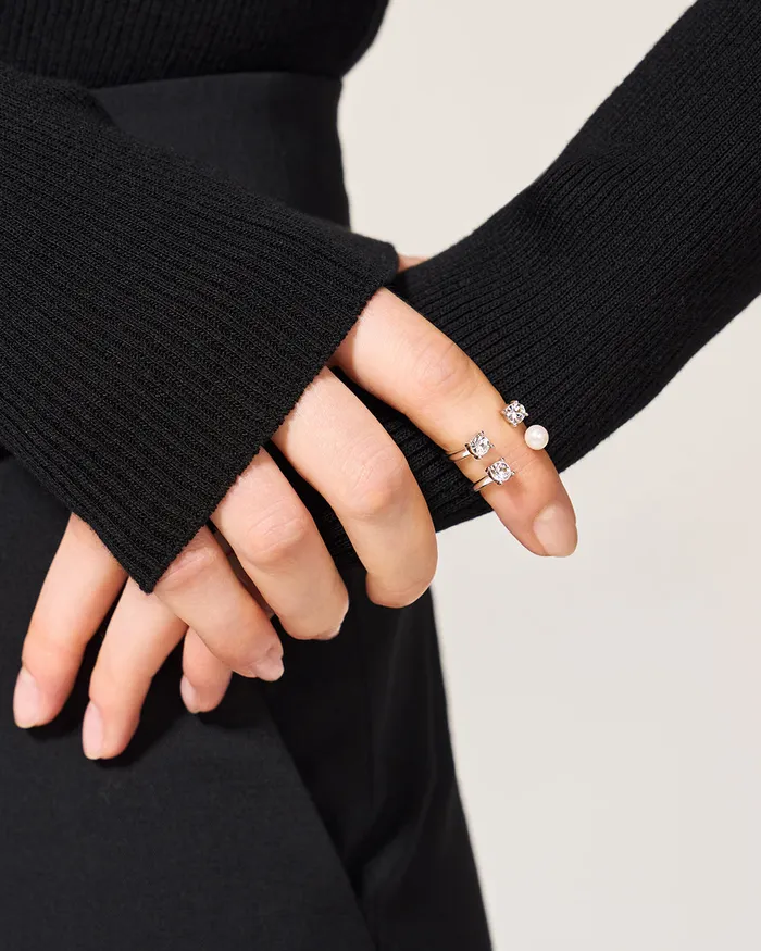 Rings Gothic Crystal Ring ADEAM