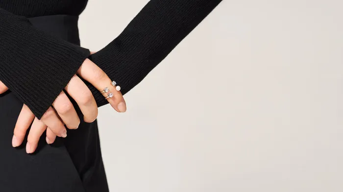 Rings Gothic Crystal Ring ADEAM Rings Gothic Crystal Ring ADEAM