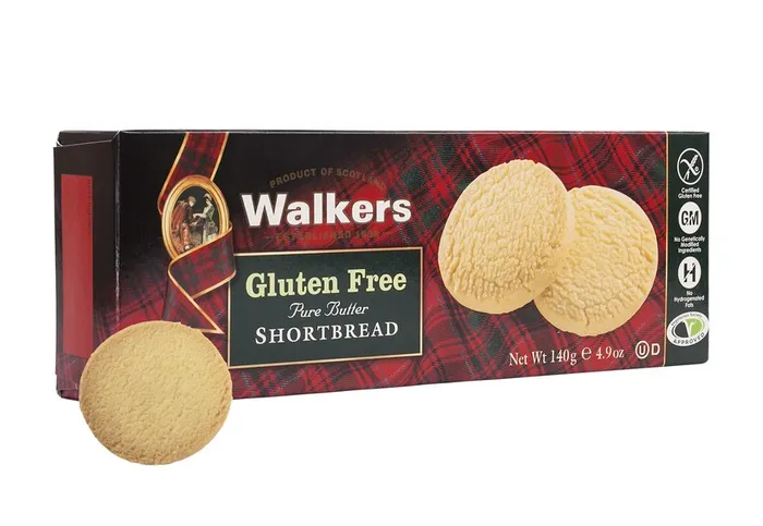 Rings Tree of Life Walkers Gluten Free Pure Butter Shortbread