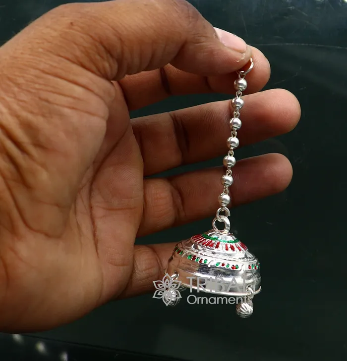 Rings TRIBAL ORNAMENTS 925 sterling Silver chattar chhatra silver umbrella god temple art Divine temple silver article OR puja worshiping utensils su1115 Rings TRIBAL ORNAMENTS 925 sterling Silver chattar chhatra silver umbrella god temple art Divine temple silver article OR puja worshiping utensils su1115
