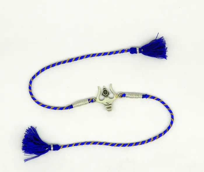 TRIBAL ORNAMENTS Bracelets 925 sterling silver handmade Trident trishul design Rakhi Bracelet amazing stylish gift for Rakshabandhan rk62