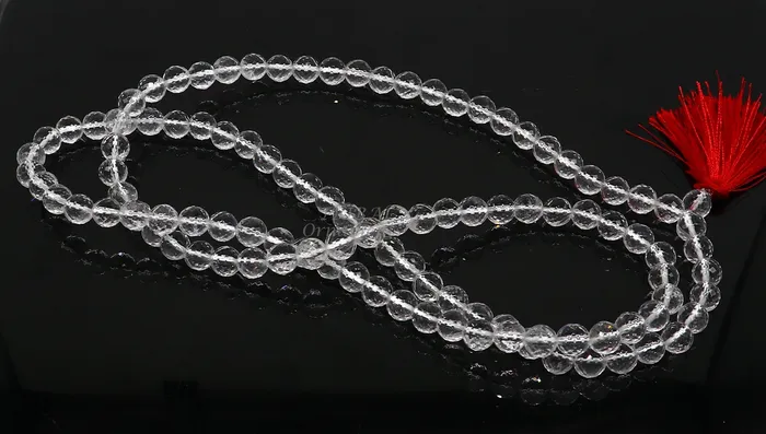 TRIBAL ORNAMENTS Natural certified 8mm Sphetik beads chain Japp mala 108 beads chanting chain meditation necklace lord shiva mantra praying chain ch209 Necklaces TRIBAL ORNAMENTS Natural certified 8mm Sphetik beads chain Japp mala 108 beads chanting chain meditation necklace lord shiva mantra praying chain ch209 Necklaces