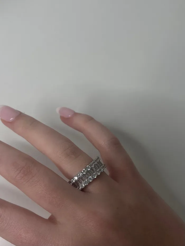 Twisted Moon Jewelry Rings Silver Adjustable Bling Ring