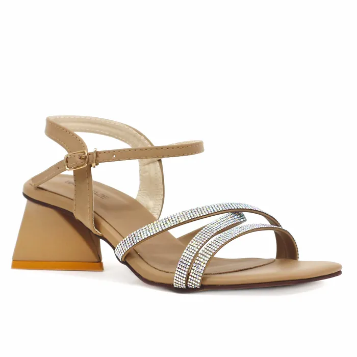 Walkeaze Necklaces Women Formal Block Heel 62752S