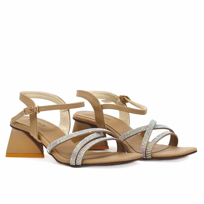 Walkeaze Necklaces Women Formal Block Heel 62752S
