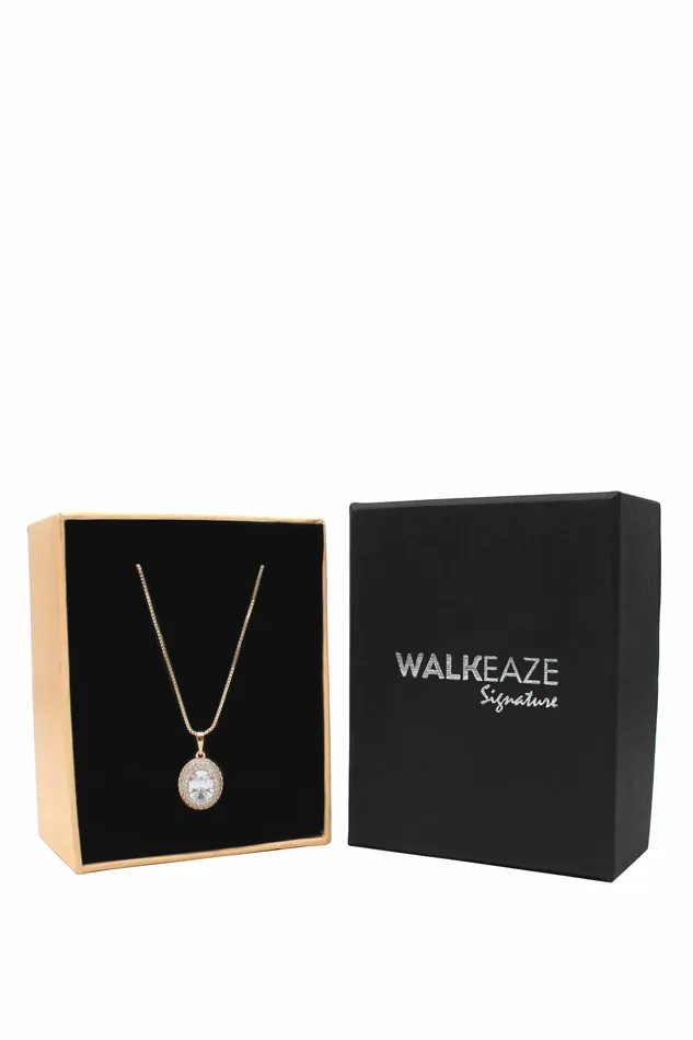 Walkeaze Women Pendant Jewelry 002545j Necklaces